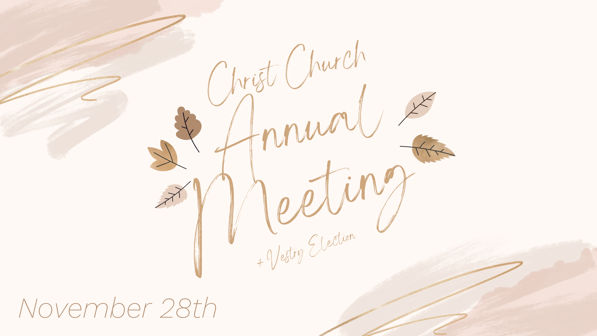 church annual meeting