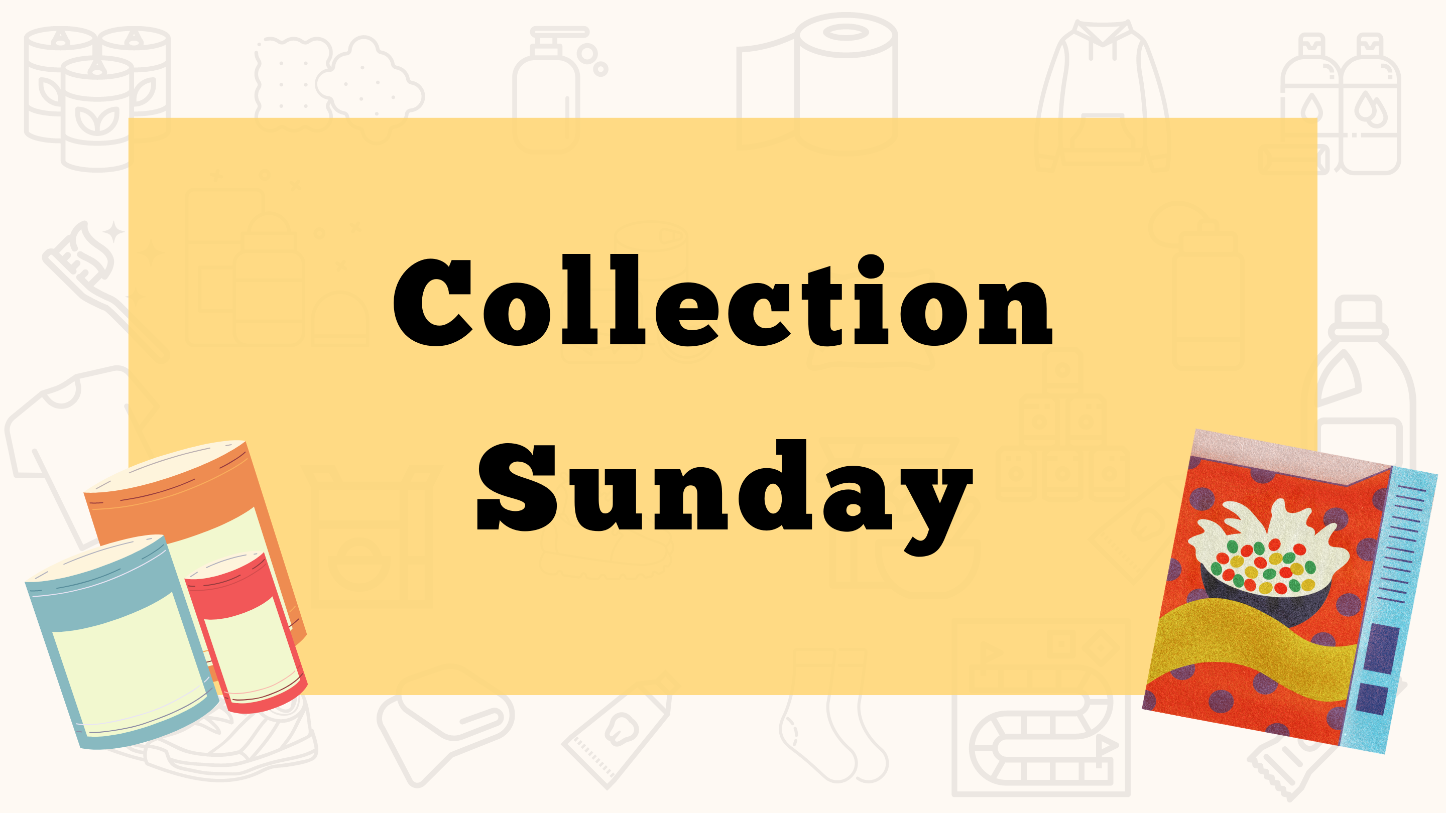 Collection Sunday Christ Church